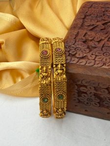 Goddess Lakshmi Antique Bangles