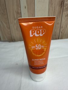 Sugar pop spf 50 pa++++ uva/uvb with vitamin c, niacinamide & hyaluronic acid 30ml