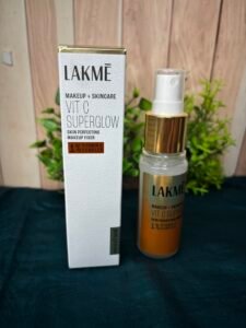Lakme Makeup+Skincare Vit C Superglow Skin Perfecting Makeup Fixer 60ml