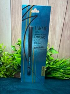 Lak 9 to 5 Eyeconic Kajal Deep Black Water Proof & Smudge proof last upto 24 hours 0.35g