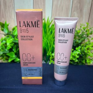 Lakme 9 to 5 CC Cream 1A Frappe with 3% Niacinamide Complex SPF30 PA++  30g