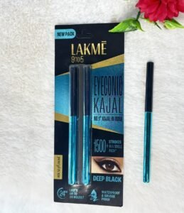 Lak 9 to 5 Eyeconic Kajal Deep Black Water Proof & Smudge proof last upto 24 hours 0.35g