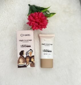 Mars High Coverage foundation 06 Honey Tan spf 50++++
