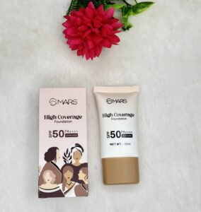 Mars High Coverage foundation 08 DeepTan spf 50++++